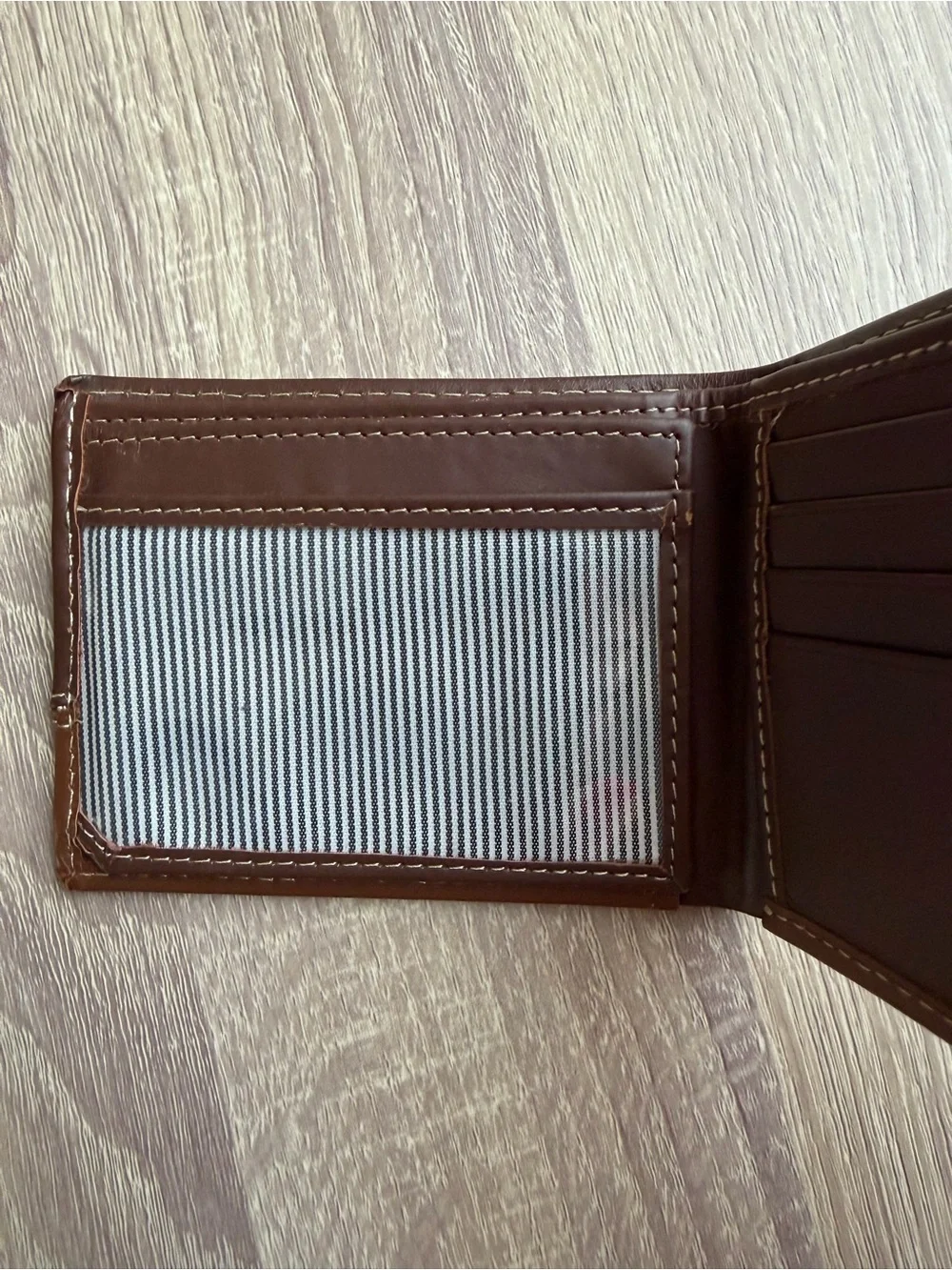 Timberland Brown Leather Card Holder Wallet